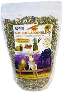Birds LOVE All Natural Garden Blend Bird Food For Parrots 2lb -Zoo Shop 41Se2hFvxAL. AC