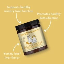 Dr. Mercola, Bark & Whiskers, Bladder Support, For Cats And Dogs, 3.17 Oz (90g) Promotes Optimal Urinary Tract Health And Function, Non GMO, Soy Free, Gluten Free -Zoo Shop 41SgZ0P5hML