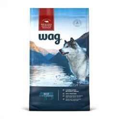 Amazon Brand - Wag Dry Dog Food Chicken & Lentil Recipe (24 Lb. Bag) -Zoo Shop 41SpukFi kL. AC