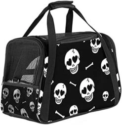 Pet Carrier Japanese Food Takoyaki Octopus Illustration Soft-Sided Pet Travel Carriers For Cats,Dogs Puppy Comfort Portable Foldable Pet Bag Airline Approved -Zoo Shop 41SrWeNX63S. AC