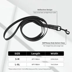 Dog Harness Leash Set Durable Oxford Breathable Reflective Puppy Harness Vest Spaghetti Italian Food For Walking Training Running, No Pull No Choke Pet Dog Harness -Zoo Shop 41TIXxET5RL 1