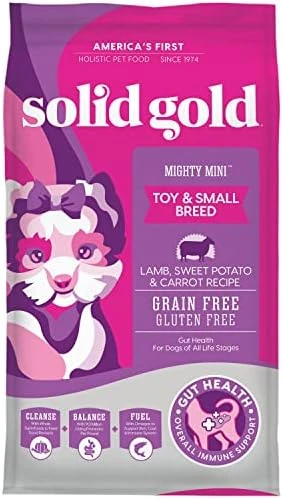 Solid Gold Mighty Mini Small Breed Dog Food - Dry Dog Food For Any Toy Breed - For Gut Health & Sensitive Stomach Support - Digestive Probiotics For Dogs - Grain & Gluten Free Recipe 17 Solid Gold Mighty Mini Small Breed Dog Food - Dry Dog Food For Any Toy Breed - For Gut Health & Sensitive Stomach Support - Digestive Probiotics For Dogs - Grain & Gluten Free Recipe - Image 15