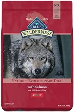 Blue Buffalo Wilderness High Protein, Natural Adult Dry Dog Food, Duck 24-lb -Zoo Shop 41Tf R3t L. AC