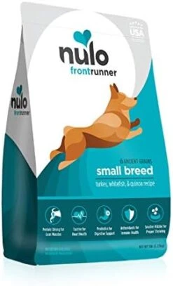 Nulo Frontrunner Small Breed Dry Dog Food, Premium Ancient Grain Small Kibble For Proper Chewing With Taurine For Heart Health And Probiotics For Digestive Support -Zoo Shop 41TmRQ1yCL. AC
