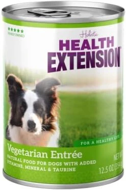 Health Extension Wet Dog Food Canned, Gluten & Grain-Free, Natural Food For All Dogs With Added Vitamins & Mineral, Duck Entree (12.5 Oz / 374 G) (Pack Of 12) -Zoo Shop 41UAQEPe7pL. AC