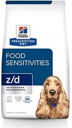 Hill's Prescription Diet Z/d Skin/Food Sensitivities Dry Dog Food, Veterinary Diet, 25 Lb. Bag -Zoo Shop 41UCBXLl4SL. AC 2