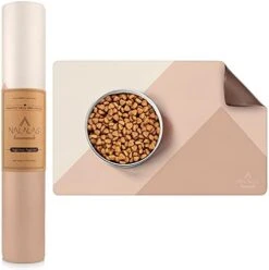 NALALAS Bohemian Large Waterproof Dog Mat - Food & Water Pet Food Mat, Cat Food Mat, Dog Food Mat For Floors - Waterproof Nonslip Eco-Friendly Pet Dog Placemats (Crossed The Line) 23 NALALAS Bohemian Large Waterproof Dog Mat - Food & Water Pet Food Mat, Cat Food Mat, Dog Food Mat For Floors - Waterproof Nonslip Eco-Friendly Pet Dog Placemats (Crossed The Line) -Zoo Shop 41UGsNs6mL. AC