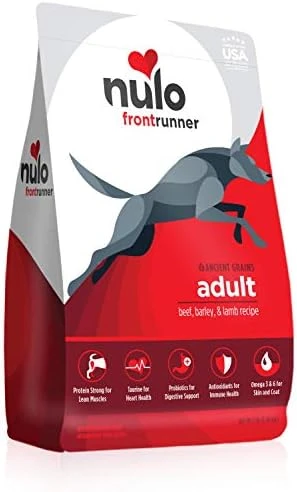Nulo Frontrunner All Breed Adult Dry Dog Food, Premium All Natural Dog Kibble, Made With Ancient Grains Promote Fullness With Healthy Digestive Aid BC30 Probiotic & Antioxidants For Immune Health 14 Nulo Frontrunner All Breed Adult Dry Dog Food, Premium All Natural Dog Kibble, Made With Ancient Grains Promote Fullness With Healthy Digestive Aid BC30 Probiotic & Antioxidants For Immune Health - Image 12