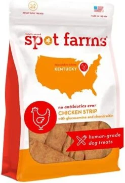 Spot Farms All Natural Human Grade Dog Treats, Chicken Strips With Glucosamine And Chondroitin, 12.5 Ounce 15 Spot Farms All Natural Human Grade Dog Treats, Chicken Strips With Glucosamine And Chondroitin, 12.5 Ounce -Zoo Shop 41UKhJX43VS. AC