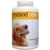 Maxxipaws Maxxicalm Natural Non-Drowsy Calming Aid Supplement For Dogs With Behavioral Training Guide - 120 Tasty Tablets -Zoo Shop 41UVluOjAEL