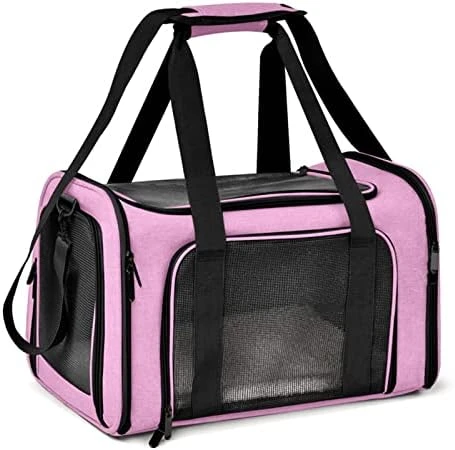 LEFEDA Dog Backpack Cat Transport Bag Pet Transport Bag Travel Bags Carrier For Cats Dog Accessories Pet Backpack Carrier (Color : Pink, Size : 50x34x34cm) 15 LEFEDA Dog Backpack Cat Transport Bag Pet Transport Bag Travel Bags Carrier For Cats Dog Accessories Pet Backpack Carrier (Color : Pink, Size : 50x34x34cm) - Image 13