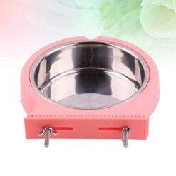 Balacoo Cat Bowls Dog Bowls Stainless Steel Dog Stainless Steel Pet Feeding Bowl Stainless Steel Cat Food Bowl Hanging Drink Water Bowl For Cat (Size L) Stainless Steel Pet Bowls -Zoo Shop 41V1BxhcV9L