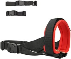 Barkless Dog Muzzle, Soft Padded Comfy Muzzle For Biting And Chewing, Adjustable Muzzle For Small, Medium, Large Dogs Corgi Labrador, Allows Drinking And Panting -Zoo Shop 41V8Uvq3e7L. AC