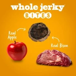Fruitables Dog Treats – Whole Jerky Bites – Grilled Bison Dog Treats – Healthy Dog Treats – 5 Ounces -Zoo Shop 41VKeo8V9qL