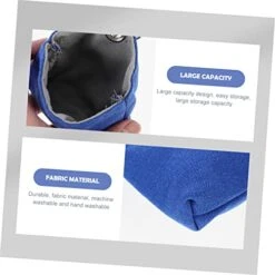 POPETPOP 5pcs Pet Snack Pack Handbag Storage Organizer Blue Fanny Pack Handbag Holder Dog Poop Bag Holder Dog Treat Dog Food Bag Pet Outdoor Training Bag Pets Snack Pouch Hanging Bag Belt -Zoo Shop 41VXLY5mPpL