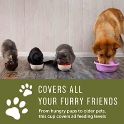 [1-Pack] Dog Food Measuring Cup For Accurate Portions – Pet Food Measuring Cup To Make Feeding Your Dog A Breeze – Food Scooper For Pets With Food-Grade Sturdy Plastic – Dog Food Scoop For Travel -Zoo Shop 41VYjJ2Jf6L