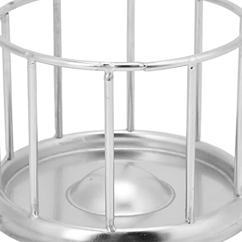Tnfeeon Reptile Stainless Steel Food Dish Tortoise Feeding Basin Round Railing Shape Tortoise Dish Water Tray Pet Supplies For Home Vivarium Pet Store 8 Tnfeeon Reptile Stainless Steel Food Dish Tortoise Feeding Basin Round Railing Shape Tortoise Dish Water Tray Pet Supplies For Home Vivarium Pet Store - Image 6