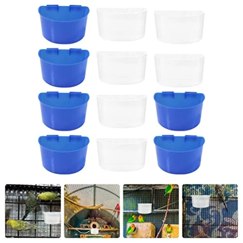 NOGRAX Bird Feed Auto Feeder 12pcs Bird Feeder Pigeon Feeding Bird Foods Dispenser Dove Cage Water Container Pigeon Feeder Slot For Home Garden Rabbit Food Bowl Feeder 4 NOGRAX Bird Feed Auto Feeder 12pcs Bird Feeder Pigeon Feeding Bird Foods Dispenser Dove Cage Water Container Pigeon Feeder Slot For Home Garden Rabbit Food Bowl Feeder - Image 2
