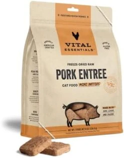 Vital Essentials Freeze Dried Cat Food, Chicken Dinner Patties 8 Oz -Zoo Shop 41Vn767KuYL. AC