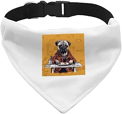 GENERIC Dog Graphic Pet Bandana Collar - Food Graphic Scarf Collar - Art Dog Bandana - S 9 GENERIC Dog Graphic Pet Bandana Collar - Food Graphic Scarf Collar - Art Dog Bandana - S - Image 7