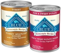 Blue Buffalo Homestyle Recipe Natural Adult Wet Dog Food, Turkey Meatloaf 12.5-oz Can (Pack Of 12) -Zoo Shop 41Vzz2hMlRL. AC