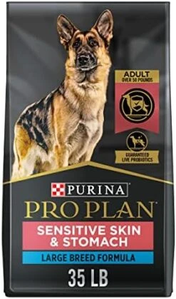 Purina Pro Plan Sensitive Stomach And Stomach Large Breed Dog Food, Salmon Formula - 35 Lb. Bag -Zoo Shop 41W8WOXtw1L. AC