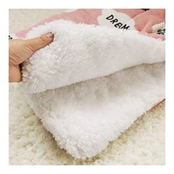 YangYan Fleece Cat Bed Mat Pet Bed Mat New Pet Soft Dog Cat Blanket Winter Foldable Pet Cushion Soft Warm Sleep Mat Cat Supplies (Color : Gray, Size : 35x50cm) -Zoo Shop 41WLudwxtUL