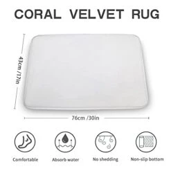 Nufar Exotic Parrot Cockatoo Print Gift For Birds Lovers Door Mats,Personalized Pet Decor Door Mats,Bird Lover Gift,Food Bowl Rug,Friends Doormat,Home Decor,Welcome Mat,Front Door Mat 30x17 Inch -Zoo Shop 41Wjcn4E26L