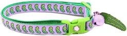 Pickle Cat Collar With Bell | Safety Breakaway Collar | Adjustable Large Size Or Kitten Collar (Small(10lbs & Less), Blue) -Zoo Shop 41X5DW9ps8L. AC