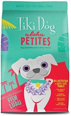 Tiki Dog Born Carnivore For Dogs, Savory Chicken, Peas & Lentils Recipe, Grain Free Baked Kibble For Maximum Nutrition, For Adult Dogs And All Size Breed Dogs, 3.5 Lbs Bag -Zoo Shop 41XB64rnCeL. AC