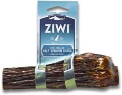 ZIWI Venison Deer Shank – Dog Bone Chew – All Natural, Air-Dried, 2 In 1 Bone Treat Wrapped in Beef Esophagus (Half Shank) -Zoo Shop 41XBwJ3xH8L. AC