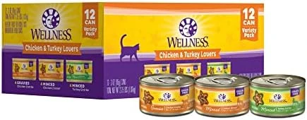 Wellness Chicken & Turkey Lovers Minced And Gravies Variety Pack, 3 Oz (Pack Of 24) 12 Wellness Chicken & Turkey Lovers Minced And Gravies Variety Pack, 3 Oz (Pack Of 24) - Image 10