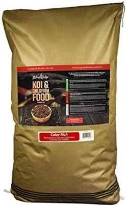 Blue Ridge Fish Food [5lb], Color Rich Formula 3/16" Floating Pellet, Koi And Goldfish -Zoo Shop 41XKWggBwcL. AC