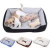 SENERY 6 Size Soft Fleece Pet Dog Bed Cushion Bone Print Large Breed Dog Labrador Golden Retriever Dog Mat -Zoo Shop 41XTIRn1nXL