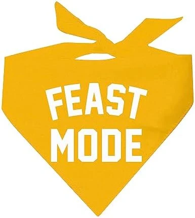 Feast Mode Thanksgiving Dog Bandana (Gold, OS 343) 10 Feast Mode Thanksgiving Dog Bandana (Gold, OS 343) - Image 8