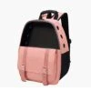 AYENCI Pet Backpack, Pet Bag Portable Backpack Dog Cat Breathable Pet Bag Travel Accessories Pet Supplies (Color : Pink 2) -Zoo Shop 41XXRNxJAiL