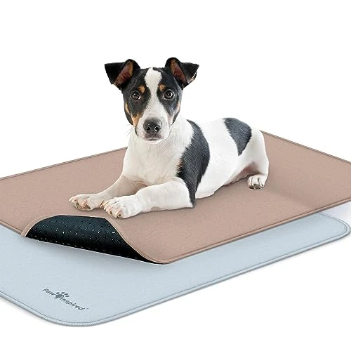 Paw Inspired Washable Pee Pads For Dogs: Crate Series | For Use With 42" Kennels | Reusable, Waterproof Pet Pads For Puppy Training, Whelping, Senior Dogs With Incontinence, And More (41x28, (2 Pack)) 3 Paw Inspired Washable Pee Pads For Dogs: Crate Series | For Use With 42" Kennels | Reusable, Waterproof Pet Pads For Puppy Training, Whelping, Senior Dogs With Incontinence, And More (41x28, (2 Pack))