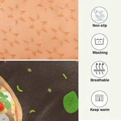 Food Pizza Dog Bed Cat Bed Soft Comfortable Pet Bed Non-Slip Calming Kennel Pad For Small Medium Large Dogs Cats 2116504 13 Food Pizza Dog Bed Cat Bed Soft Comfortable Pet Bed Non-Slip Calming Kennel Pad For Small Medium Large Dogs Cats 2116504 -Zoo Shop 41Xcgcud58L