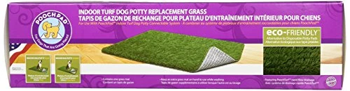 PoochPad Artificial Turf For Dogs (16” X 24”) – Made In USA, Fake Grass Patch For Dogs Potty Urine, Rapid Flow Drainage Artificial Grass Replacement Turf, Indoor Or Outdoor Use 4 PoochPad Artificial Turf For Dogs (16” X 24”) – Made In USA, Fake Grass Patch For Dogs Potty Urine, Rapid Flow Drainage Artificial Grass Replacement Turf, Indoor Or Outdoor Use - Image 2