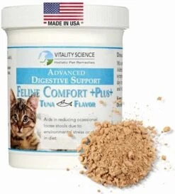 Vitality Science - Feline Comfort Plus, Extra Drying Digestive Aid, GI Support Helps With Vomiting And Diarrhea, 100% Additive Free (Seafood, Large) 13 Vitality Science - Feline Comfort Plus, Extra Drying Digestive Aid, GI Support Helps With Vomiting And Diarrhea, 100% Additive Free (Seafood, Large) -Zoo Shop 41XnEoMXEjL. AC 1