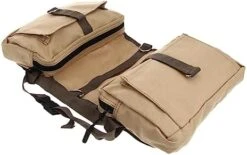 Hiking Backpacks 3pcs Pack Backpack Dog Backpacks Dog Camping Hiking Backpack Mochila De Canvas Backpack Saddle Bag Saddle Bag For Pet Canvas Bag Strap Vest Travel Khaki -Zoo Shop 41Y8 L uSL. AC