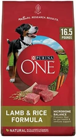 Purina ONE Dry Dog Food Lamb And Rice Formula - 31.1 Lb. Bag -Zoo Shop 41YAfXqbmQL. AC
