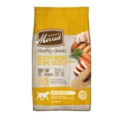Merrick Healthy Grains Dry Dog Food Healthy Weight Recipe - 4 Lb. Bag