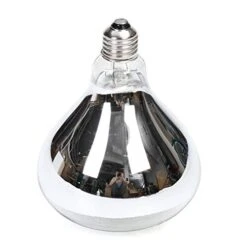 Pet Heating Pad 250W Electric Heat Lamp Food Retractable Cord Ceiling Pendent Lighting Restaurant Kitchen Buffet Food Heat Warming Hanging Lamp Reptile & Amphibian Habitat ( Body Color : Silver ) -Zoo Shop 41YEvQJP6ZL