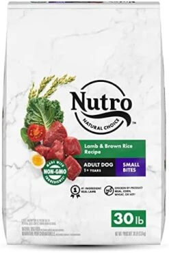 NUTRO NATURAL CHOICE Small Bites Adult Dry Dog Food, Chicken & Brown Rice Recipe Dog Kibble, 30 Lb. Bag -Zoo Shop 41YH9cIW9yL. AC