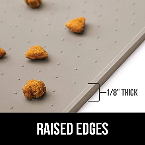 Gorilla Grip Pet Feeding Mat And Honeycomb Cat Litter Mat, Both In Beige Color, Feeding Mat Size 18.5x11.5, Cat Mat Size 24x15, Water Resistant, 2 Item Bundle 6 Gorilla Grip Pet Feeding Mat And Honeycomb Cat Litter Mat, Both In Beige Color, Feeding Mat Size 18.5x11.5, Cat Mat Size 24x15, Water Resistant, 2 Item Bundle - Image 4