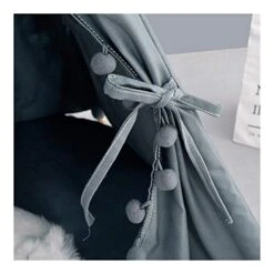 YangYan Creative Dog Cat Tent Bed Removable Cozy House For Puppy Dogs Cat Small Animals Home Products Pet Supplies Foldable Pet Tents (Color : White, Size : 50x50x60cm) -Zoo Shop 41Z5QGx5KrL