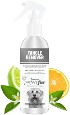 TropiClean Perfect Fur Dog Shampoo For Shedding Control For All Breeds With A Short Double Coat, 16 Ounce -Zoo Shop 41ZERLsOWeL. AC