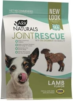 Ark Naturals Joint Rescue Dog Chew, Beef Flavor, Joint Supplement With Glucosamine & Chondroitin, 1 Pack -Zoo Shop 41ZJ39OGiL. AC