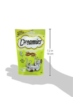 Dreamies Care And Treats 60 G Tuna (Pack Of 8, Total 8 Pouches) -Zoo Shop 41ZKq4K8PyL